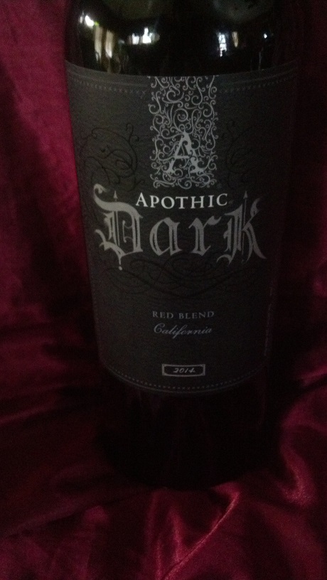 dark red wine